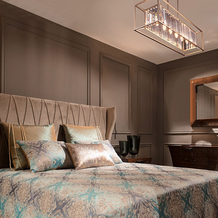 Люстра на штанге Bogates Vegas 299/6 шампань Strotkis Люстра на штанге Bogates Vegas 299/6 шампань Strotkis