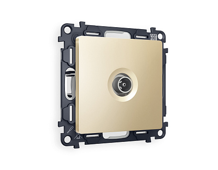 Комплект механизма TV розетки оконечной Ambrella Volt ALFA MA613010 Комплект механизма TV розетки оконечной Ambrella Volt ALFA MA613010