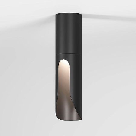 Светильник потолочный светодиодный Elektrostandard Apex 25113/LED 7W 4000K черный a068286