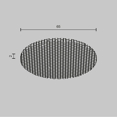 Светофильтр для светильника HoneyComb Maytoni Focus Led HoneyComb-D64