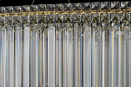 Люстра хрустальная светодиодная Arti Lampadari Ovindoli L 1.5.120x40.101 G Люстра хрустальная светодиодная Arti Lampadari Ovindoli L 1.5.120x40.101 G