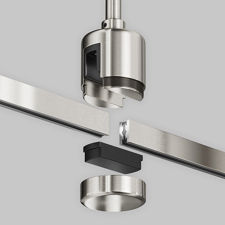 Крепление потолочное Medium 300мм с прямым коннектором питания Maytoni Flarity TRA158C-IPC1-PT Крепление потолочное Medium 300мм с прямым коннектором питания Maytoni Flarity TRA158C-IPC1-PT