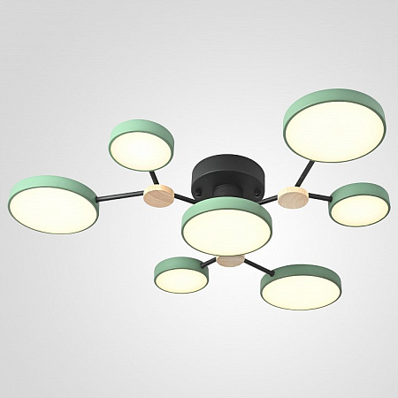 Люстра потолочная светодиодная Imperiumloft GAMMA D88 Green 223771-23