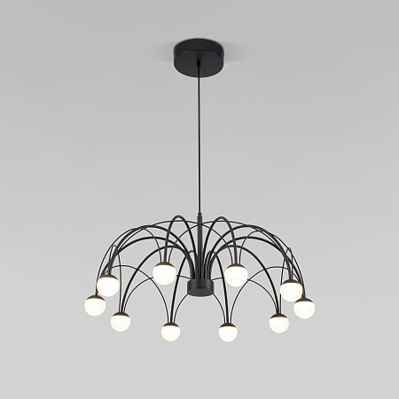 Люстра подвесная светодиодная Eurosvet Ragno 90034/10 LED черный a069301 Люстра подвесная светодиодная Eurosvet Ragno 90034/10 LED черный a069301