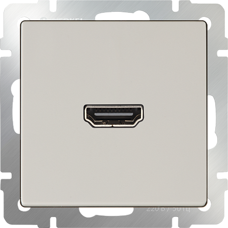 Розетка HDMI слоновая кость Werkel W1186003 4690389155871 a051487