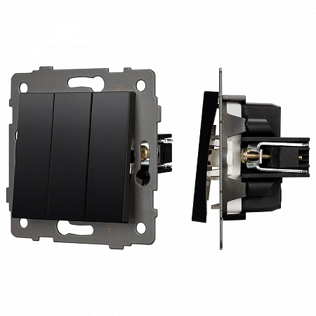 Выключатель трехклавишный без рамки Arlight SWT 049897 Выключатель трехклавишный без рамки Arlight SWT 049897