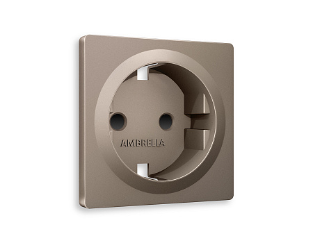 Лицевая панель для электрической розетки с заземлением со шторками QUANT AP637 Ambrella Volt ALFA AP6370 Лицевая панель для электрической розетки с заземлением со шторками QUANT AP637 Ambrella Volt ALFA AP6370