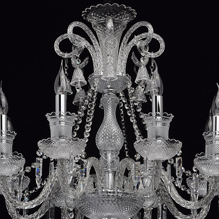 Люстра хрустальная Chiaro Барселона 313012508 Люстра хрустальная Chiaro Барселона 313012508