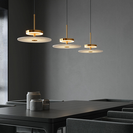 Светильник подвесной светодиодный Eurosvet Thasos 40342 LED латунь a069277 Светильник подвесной светодиодный Eurosvet Thasos 40342 LED латунь a069277