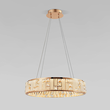 Люстра подвесная светодидная Bogates Cliff 90373/1 золото Люстра подвесная светодидная Bogates Cliff 90373/1 золото