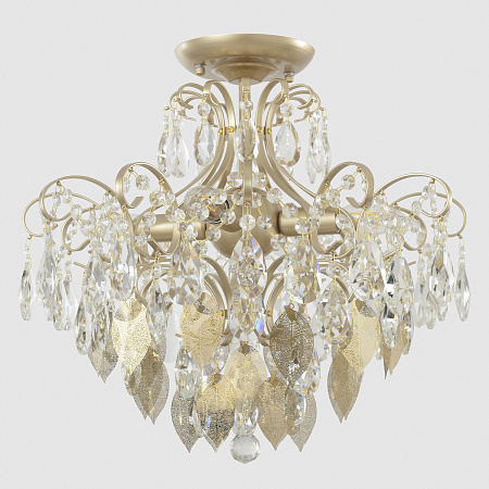 Люстра потолочная Crystal Lux ESMIRALDA PL4 GOLD
