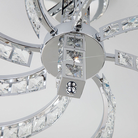 Люстра потолочная Eurosvet Salina 60104/8 хром (a045240) Люстра потолочная Eurosvet Salina 60104/8 хром (a045240)