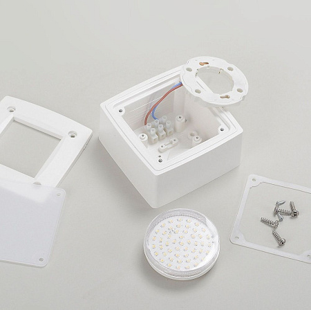 Светильник для подсветки лестниц накладной FUMAGALLI EXTRALETI 100 Square 3S1.000.000.WYG1L Светильник для подсветки лестниц накладной FUMAGALLI EXTRALETI 100 Square 3S1.000.000.WYG1L