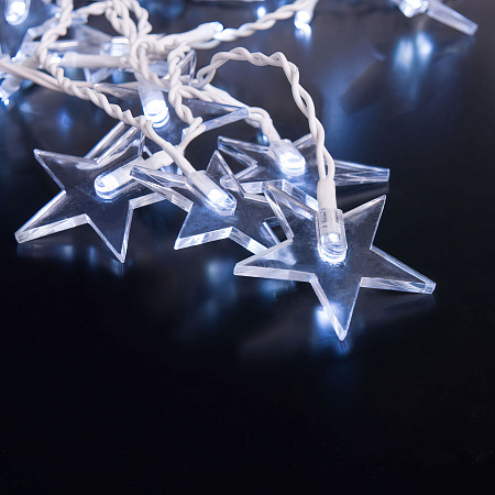 Новогодняя гирлянда Eurosvet 100-102 белый 3*0,6м IP65 Новогодняя гирлянда Eurosvet 100-102 белый 3*0,6м IP65