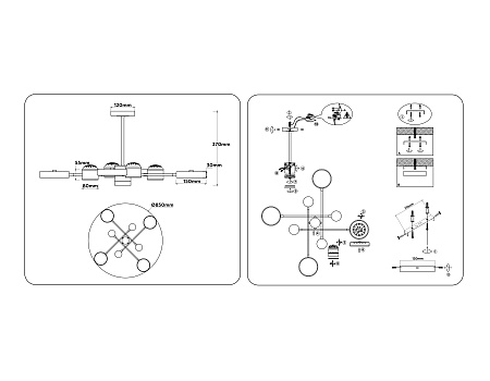 Люстра потолочная светодиодная Ambrella light FL51629 Люстра потолочная светодиодная Ambrella light FL51629