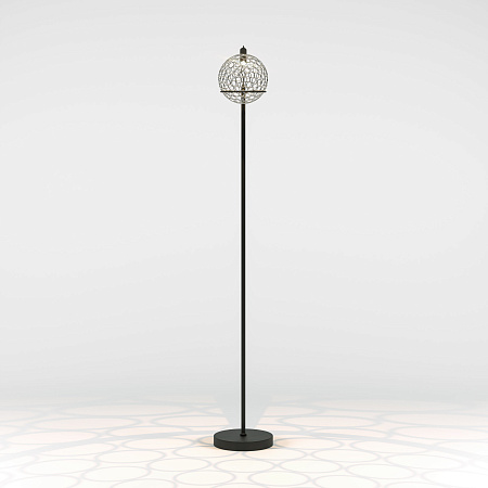 Торшер светодиодный Eurosvet Gemini 80492/1 черный a069041