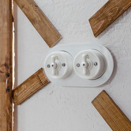 Переключатель одноклавишный белый Ретро Werkel Ретро W5612001 4690389166709 a051317 Переключатель одноклавишный белый Ретро Werkel Ретро W5612001 4690389166709 a051317