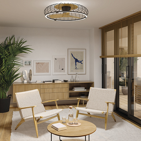 Люстра с вентилятором светодиодная Mantra NATURE 7808 Люстра с вентилятором светодиодная Mantra NATURE 7808