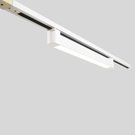 Трековый однофазный светодиодный светильник Crystal Lux CLT 0.31 010 18W WH M4000K