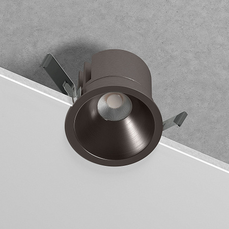 Светильник встраиваемый светодиодный Elektrostandard Forte 25071/LED 15W 4000K титан a069412