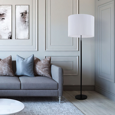 Торшер Eurosvet Notturno 01163/1 черный Торшер Eurosvet Notturno 01163/1 черный