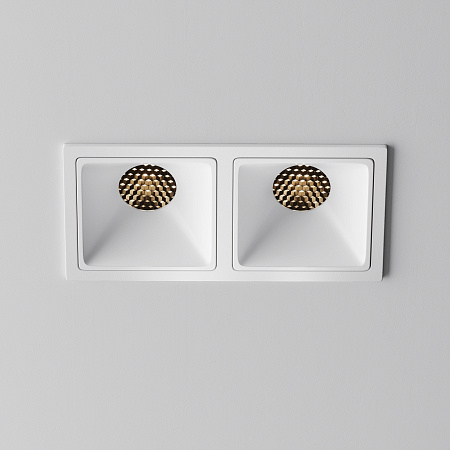 Светильник встраиваемый светодиодный Maytoni Alfa LED DL043-02-10W3K-SQ-W-1