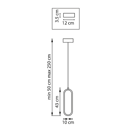 Светильник подвесной светодиодный Lightstar Saturno 749006