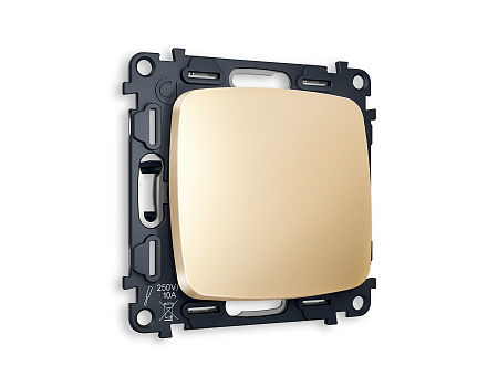 Комплект механизма 1-клавишного выключателя Ambrella Volt OMEGA MO601010 Комплект механизма 1-клавишного выключателя Ambrella Volt OMEGA MO601010