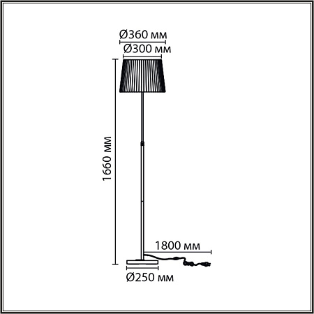 Торшер Lumion TUNE 8302/1F