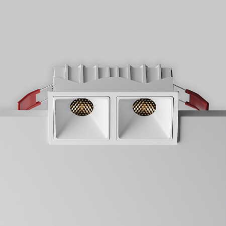 Светильник встраиваемый светодиодный Maytoni Alfa LED DL043-02-10W3K-SQ-W-1