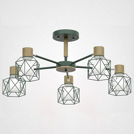 Люстра потолочная Imperiumloft Corf Green 189483-26
