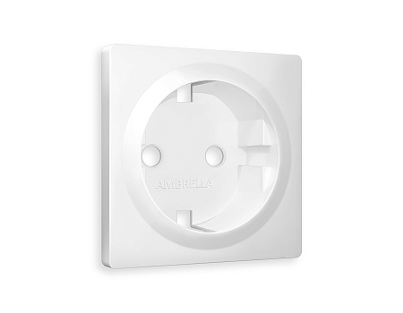 Лицевая панель для электрической розетки с/з QUANT Ambrella Volt ALFA AP1260 Лицевая панель для электрической розетки с/з QUANT Ambrella Volt ALFA AP1260
