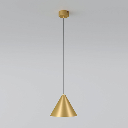 Светильник подвесной светодиодный Elektrostandard Conus 50316 LED 16W 4000K золотой a069335 Светильник подвесной светодиодный Elektrostandard Conus 50316 LED 16W 4000K золотой a069335
