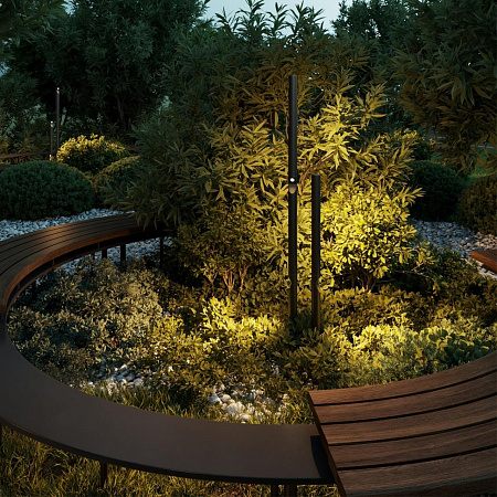 Уличный ландшафтный светодиодный светильник Odeon Light BAMBOO 7021/6FL