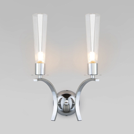 Бра Eurosvet Rosher 60141/2 Хром a060333 Бра Eurosvet Rosher 60141/2 Хром a060333