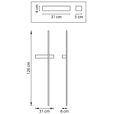 Светильник настенный светодиодный Lightstar Undine 738527 Светильник настенный светодиодный Lightstar Undine 738527