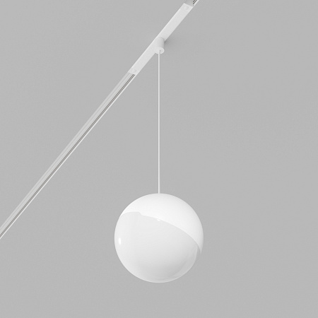 Трековый магнитный светильник светодиодный Ledron Sagi-T128-0-10V-White
