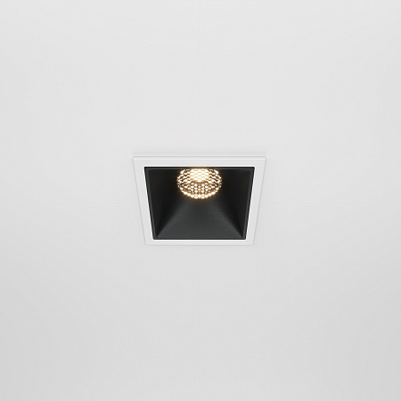 Светильник встраиваемый Maytoni Alfa LED DL043-01-10W3K-D-SQ-WB