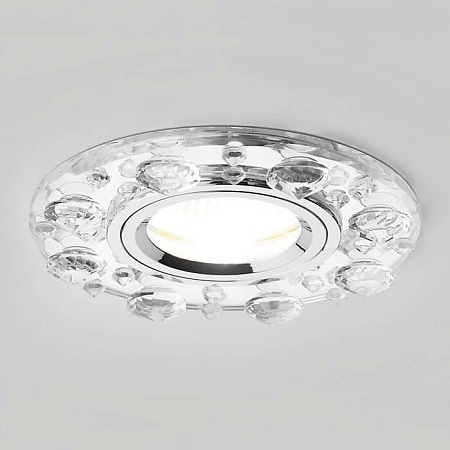 Встраиваемый светильник Ambrella light Crystal K225 CH