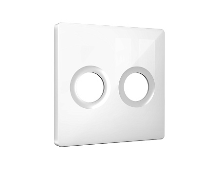 Лицевая панель ALFA для TV двойной розетки Ambrella Volt ALFA AP1133 Лицевая панель ALFA для TV двойной розетки Ambrella Volt ALFA AP1133