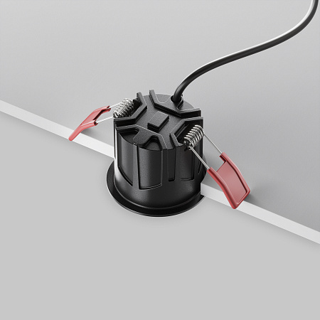 Светильник встраиваемый светодиодный Maytoni Alfa LED DL043-01-10W4K-RD-B-1