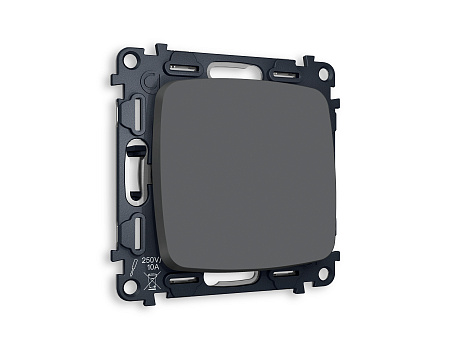 Комплект механизма 1-клавишного выключателя Ambrella Volt OMEGA MO901010 Комплект механизма 1-клавишного выключателя Ambrella Volt OMEGA MO901010