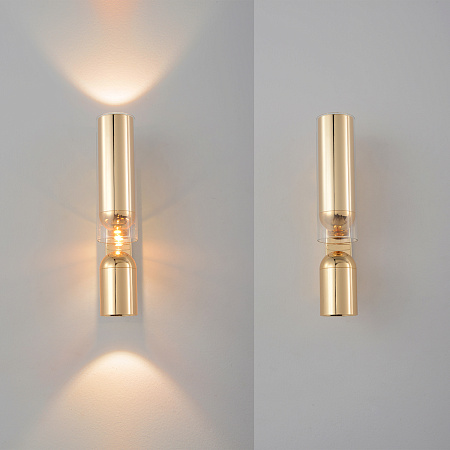 Спот светодиодный Crystal Lux VENTO AP15W LED GOLD Спот светодиодный Crystal Lux VENTO AP15W LED GOLD