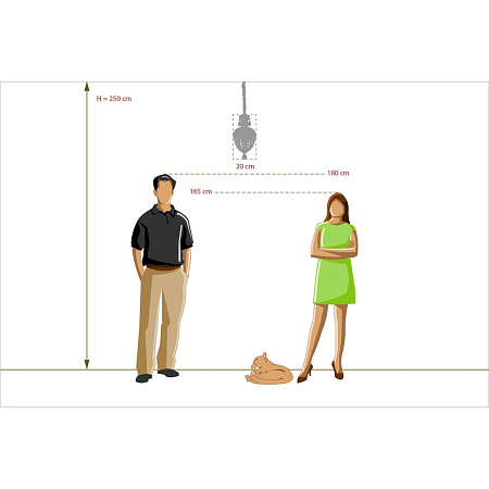 Светильник подвесной Chiaro Бриз 464017701