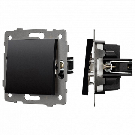 Выключатель самовозвратный одноклавишный без рамки Arlight SWT 049880 Выключатель самовозвратный одноклавишный без рамки Arlight SWT 049880