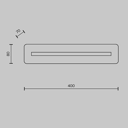 Светильник настенный светодиодный Maytoni Albatre MOD366WL-L9BS3K