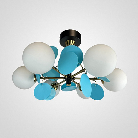 Люстра на штанге Imperiumloft MATISSE BLUE D55 191900-26 Люстра на штанге Imperiumloft MATISSE BLUE D55 191900-26
