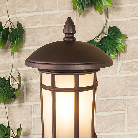 Уличный парковый светильник Elektrostandard Lepus GL 1016F коричневый a043645 Уличный парковый светильник Elektrostandard Lepus GL 1016F коричневый a043645