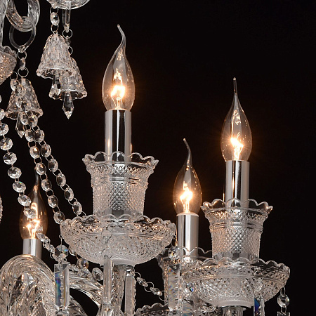 Люстра хрустальная Chiaro Барселона 313012508 Люстра хрустальная Chiaro Барселона 313012508