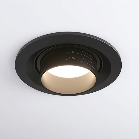 Встраиваемый светильник Elektrostandard 9920 LED 15W 4200K черный a052478